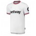 Camiseta West Ham United Edson Alvarez #19 Segunda Equipación Replica 2023-24 mangas cortas